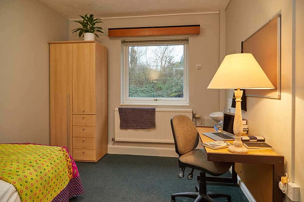 Bedroom at Norwich University of the Arts bedroom at Beechcroft