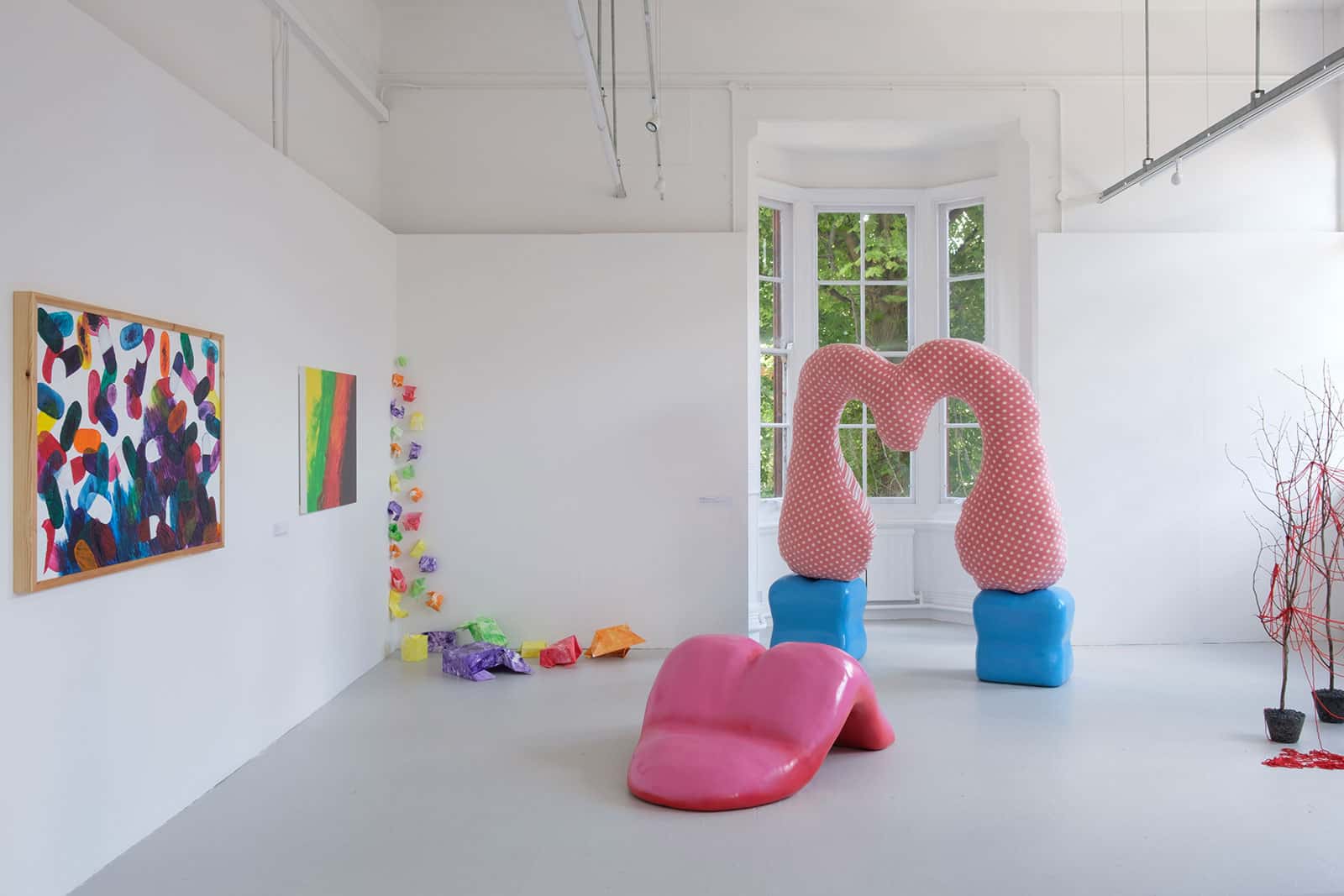 BA Fine Art course work at Norwich University of the Arts Degree Show