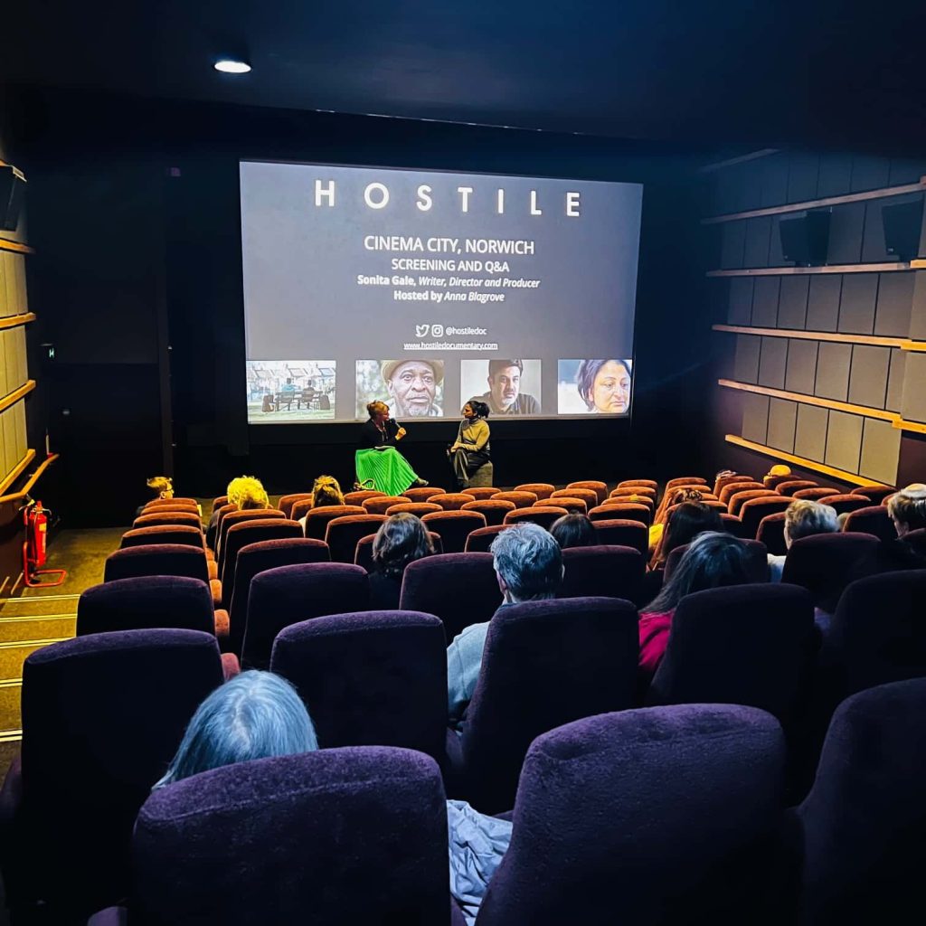 Hostile screening at Cinema City Picture House with audience Q&A with director