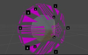 Image showing production of render for dice