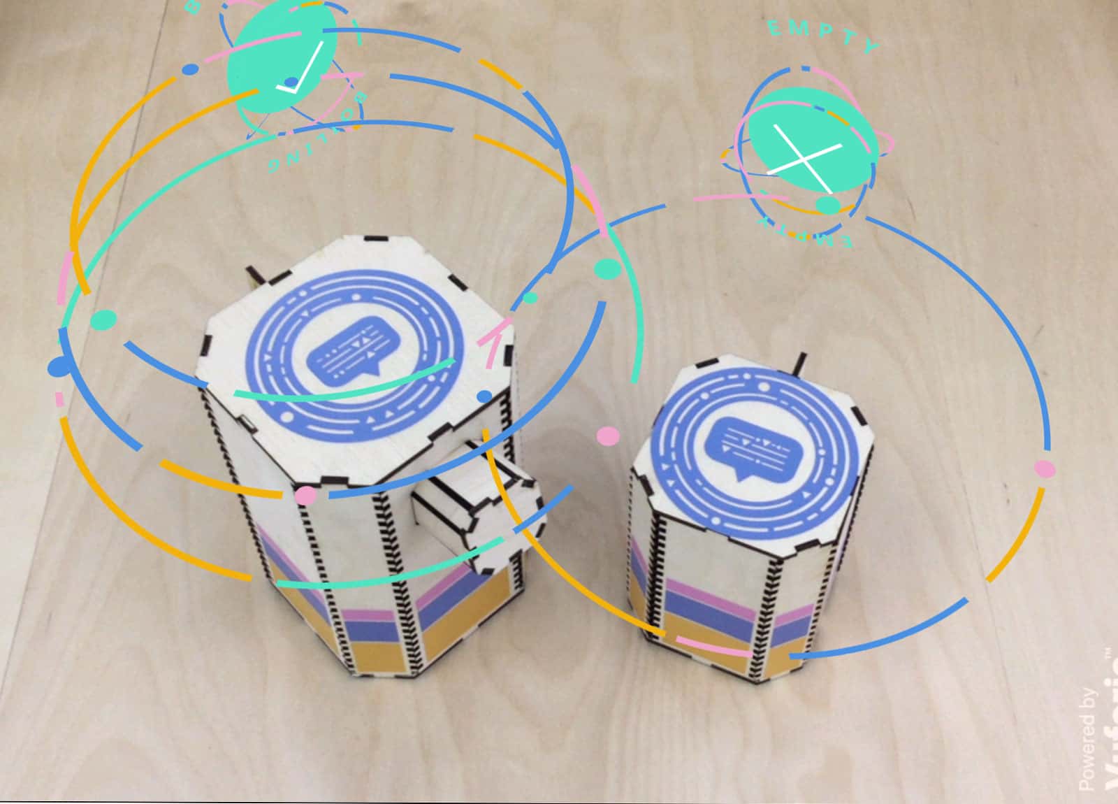 Image of interactive work by Pete Abbott, BA Graphic Communication