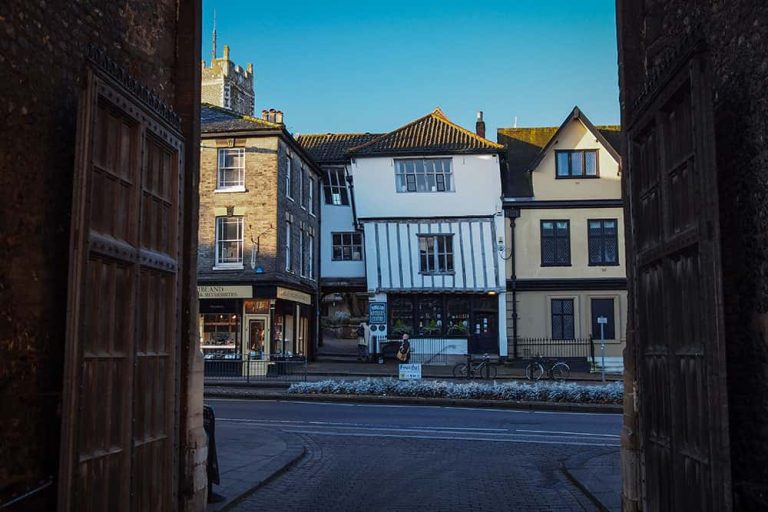 Image showing medieval building on Tombland