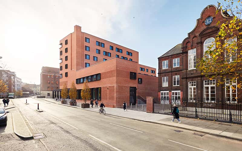 Duke Street Riverside accommodation at Norwich University of the Arts.