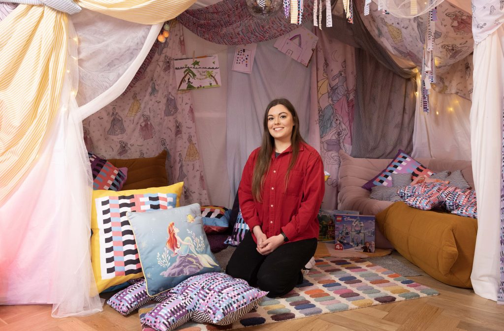 Artist Coco Lom at the opening of Disney’s ‘Wonder-ful Playhouse’ pop-up in central London, marking the launch of global initiative ‘The Wonder of Play’, which draws on Disney’s 100-year legacy, to inspire and encourage families to play together more. Picture credit: Matt Alexander/PA Wire