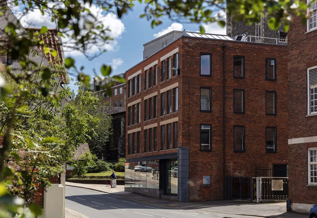 A photo of Cavendish House on a summers day.