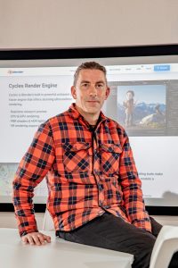 Staff portrait of Roy Stewart