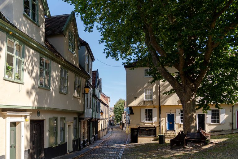 Elm Hill on a summers day.