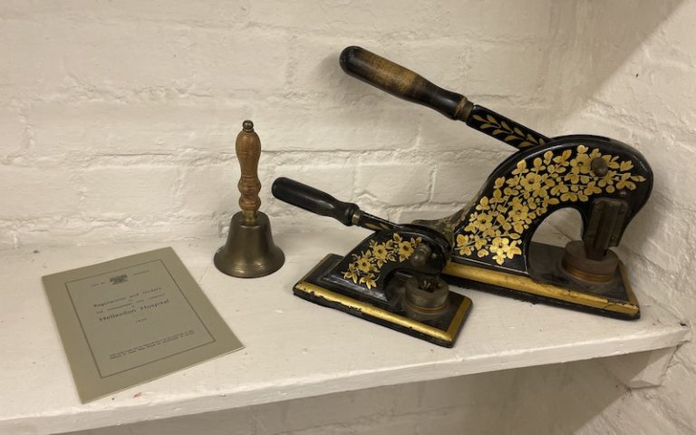 Items from the Hellesdon Hospital and the Art of Recovery event