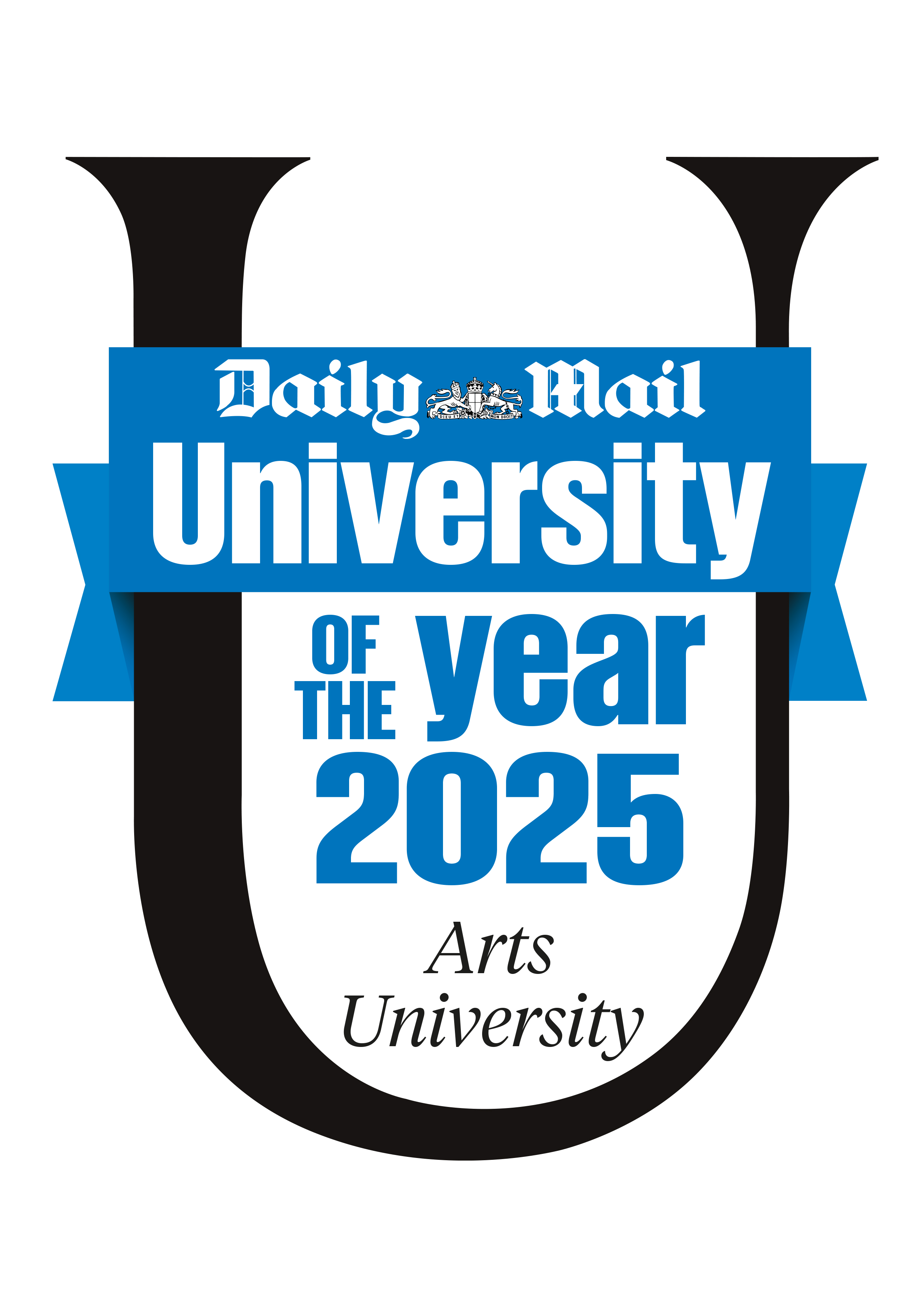 Arts University of the Year 2025 - Daily Mail University Guide logo