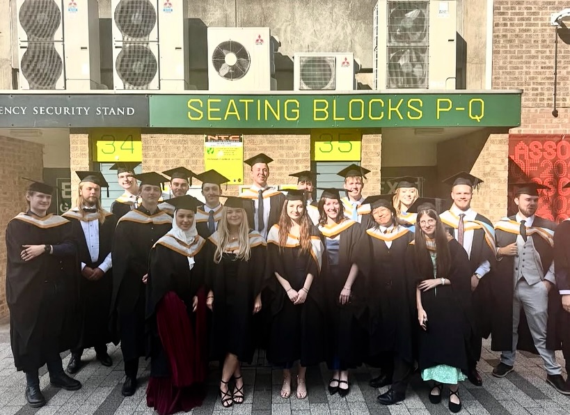 An image relating to Congratulations class of 2025 BA Hons Architecture and MArch which graduated today! 🎉 🎉 🎉