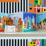 BA Illustration work in the Norwich University of the Arts Degree Shows showing colourful work and book