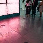MA Degree Show pink lightbox