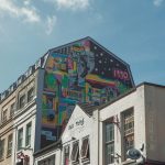 Graffiti wall in Norwich, England