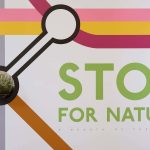 MA Communication Design work by Yu He Lin re-imagined tube stop 'stop for nature'