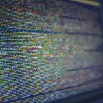 A colourful wall of code on a computer screen