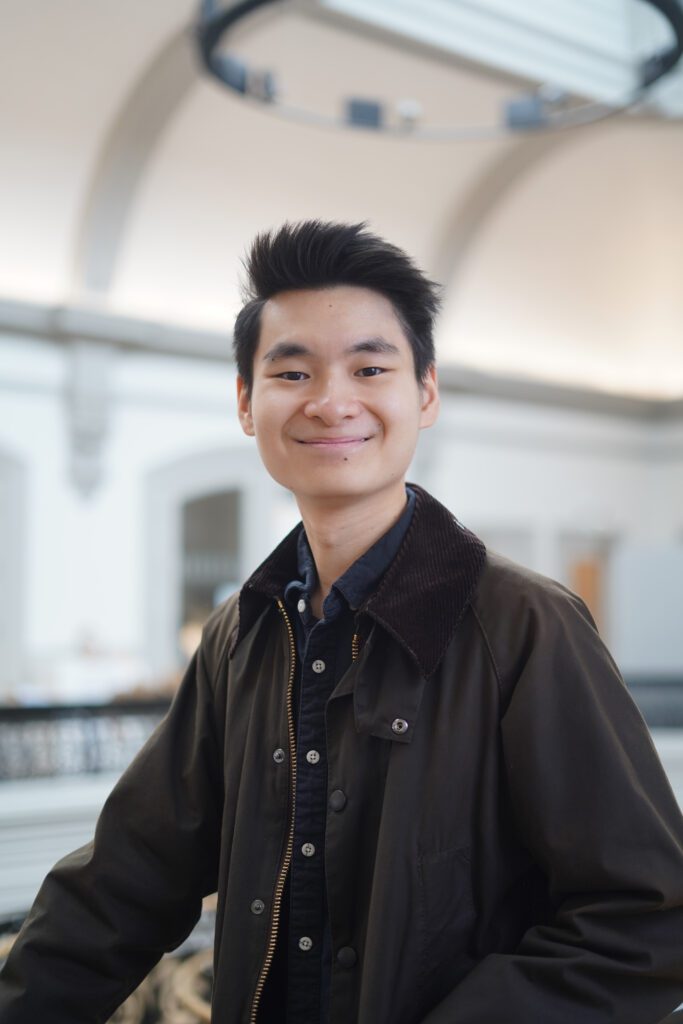 A photograph of Desmond Lau, BA (Hons) Interior Design student.